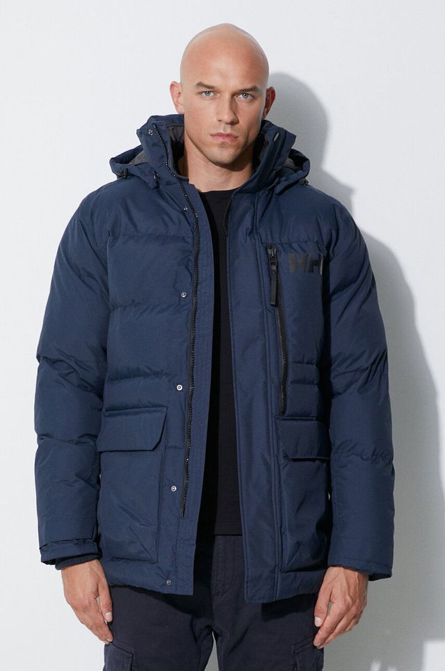 Navy Blue Parka