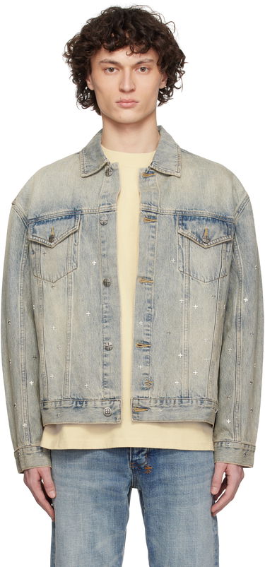 Яке Ksubi Ksubi Oh G Stagelight Metalik Denim Jacket Синьо | MSP25JK010, 0