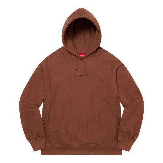 Суитчър Supreme Number One Hoodie Кафяво | SUP-FW21-121