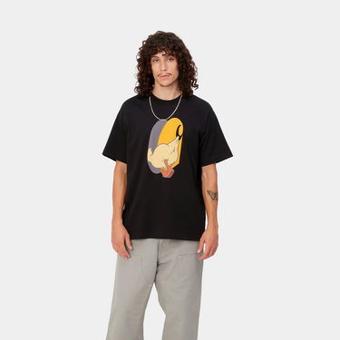 Тениска Carhartt WIP Deadkebab Knock Knock T-Shirt Черно | I032402_89_XX, 0
