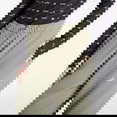 Спортни панталони adidas Originals Stella McCartney Wide-Leg Tracksuit Pants with Panel Details Зелено | JM1099, 1