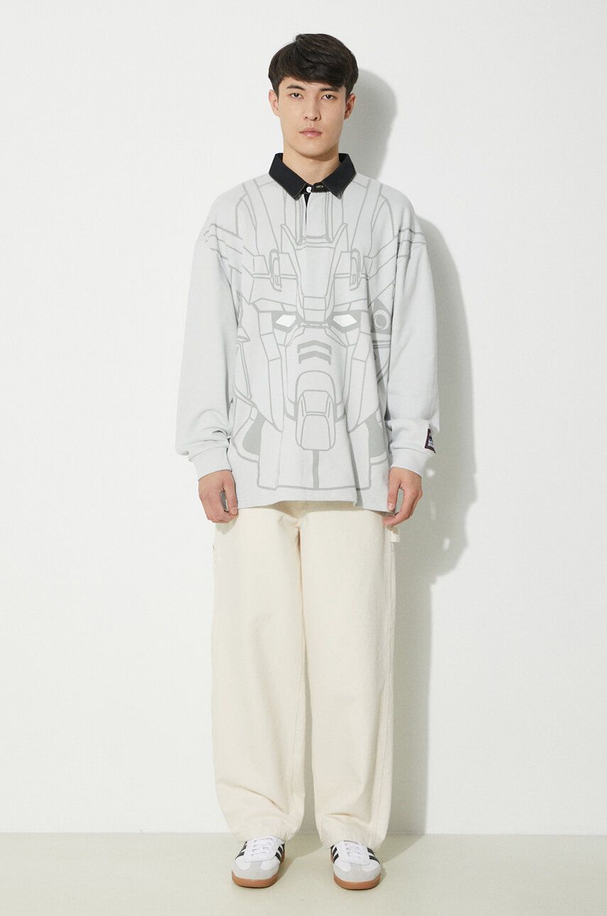 Суитчър Levi's Gundam SEED Print Sweatshirt Сиво | A7414.0000, 1