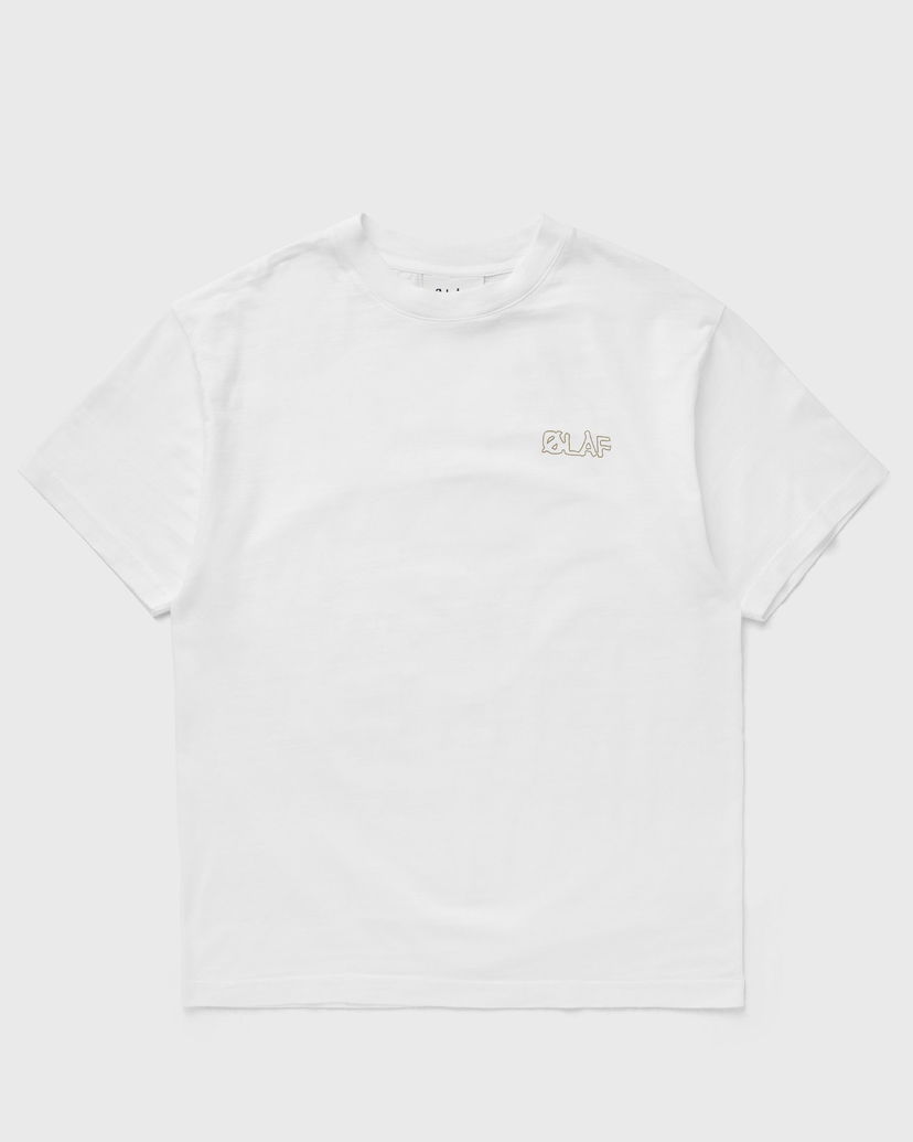 Тениска ØLÅF DEEP SEA TEE Бяло | M160117-OPTICAL-WHITE