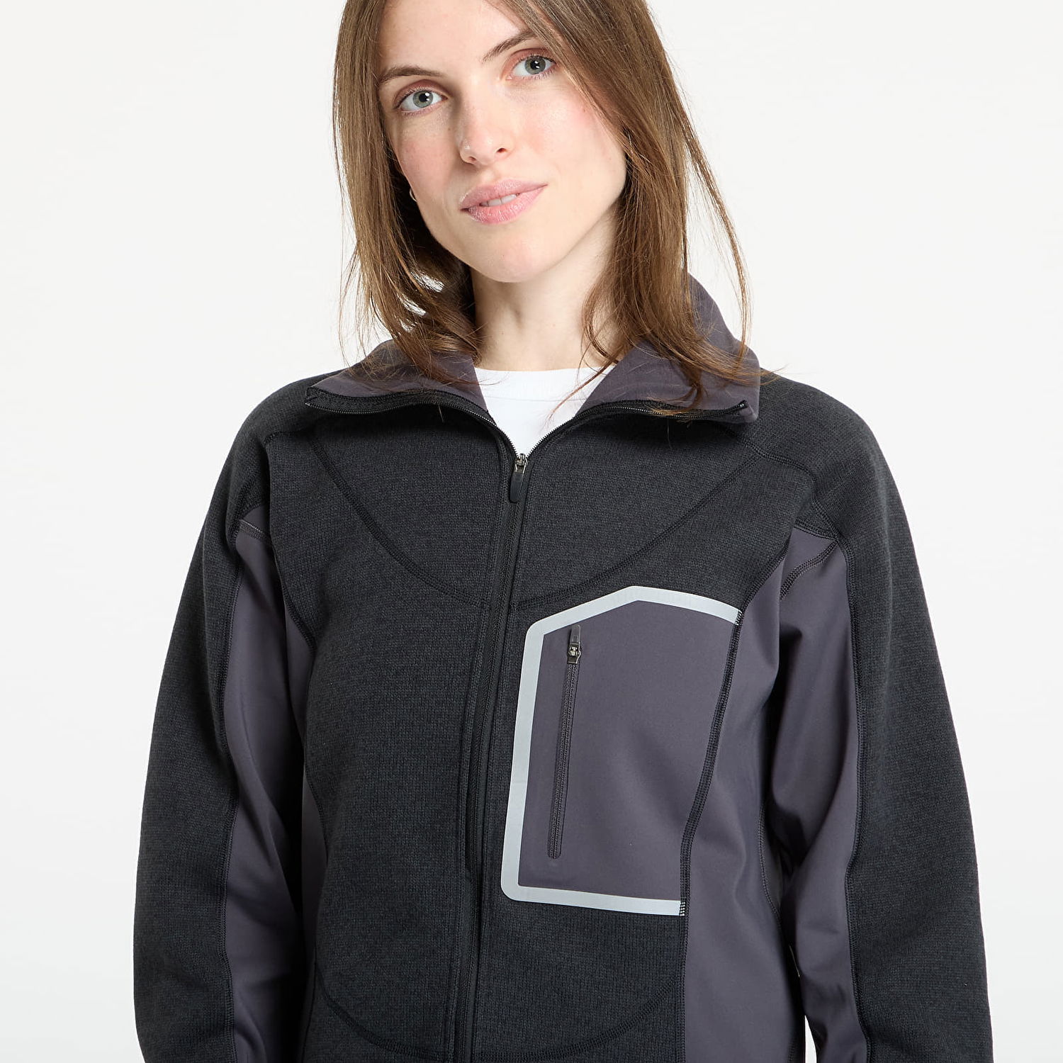 Яке adidas Performance Stella McCartney CLIMAWARM Running Midlayer Full-Zip Jacket Черно | JW2020, 1