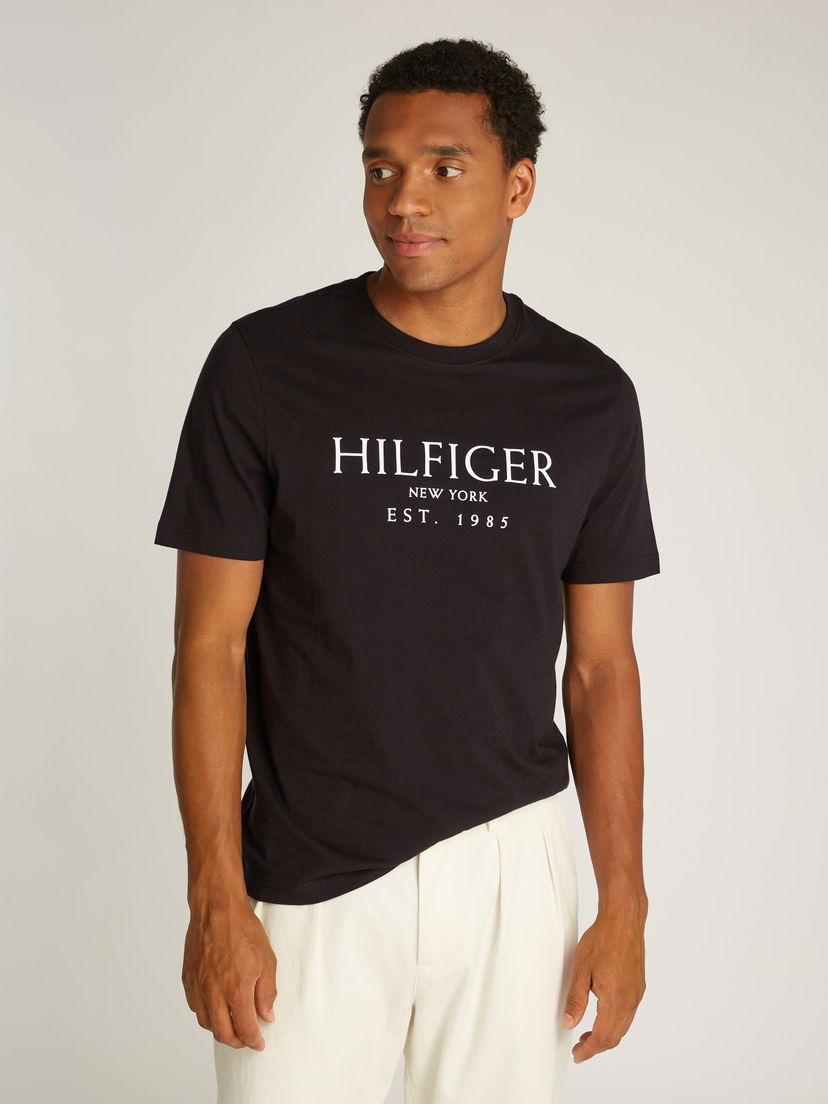 Тениска Tommy Hilfiger S/S T-Shirt Черно | MW0MW36499BDS