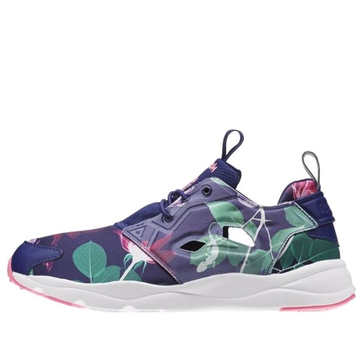 Кецове и обувки Reebok Furylite Graphic Floral Синьо | AQ9837