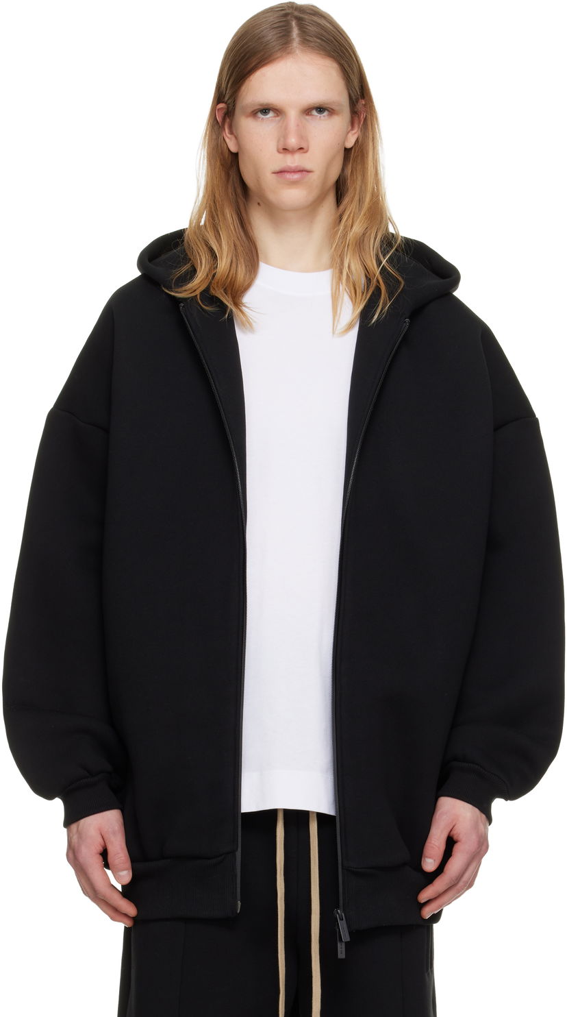 Суитчър Fear of God Athletics Zip Up Hoodie Черно | FG25FW12-120FLC-001