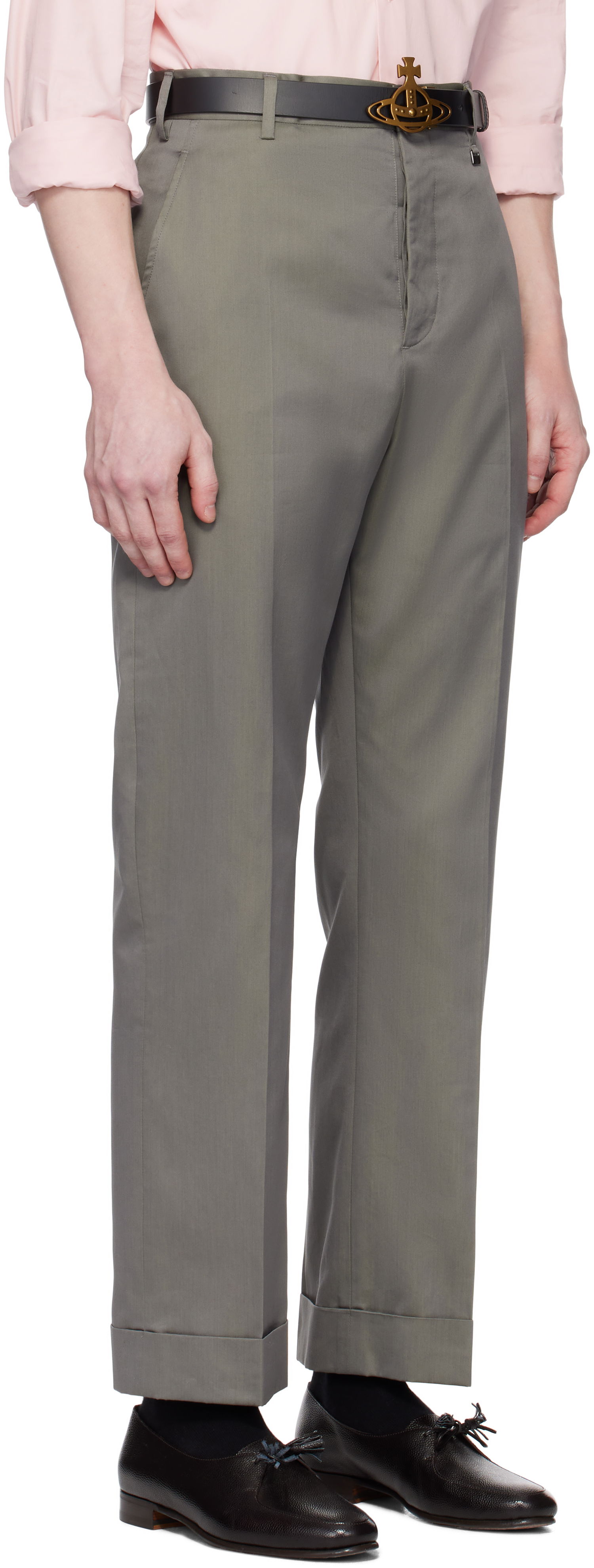 Панталони Vivienne Westwood Vivienne Westwood Doc Trousers Сиво | 2F01001B-W011Z-, 1