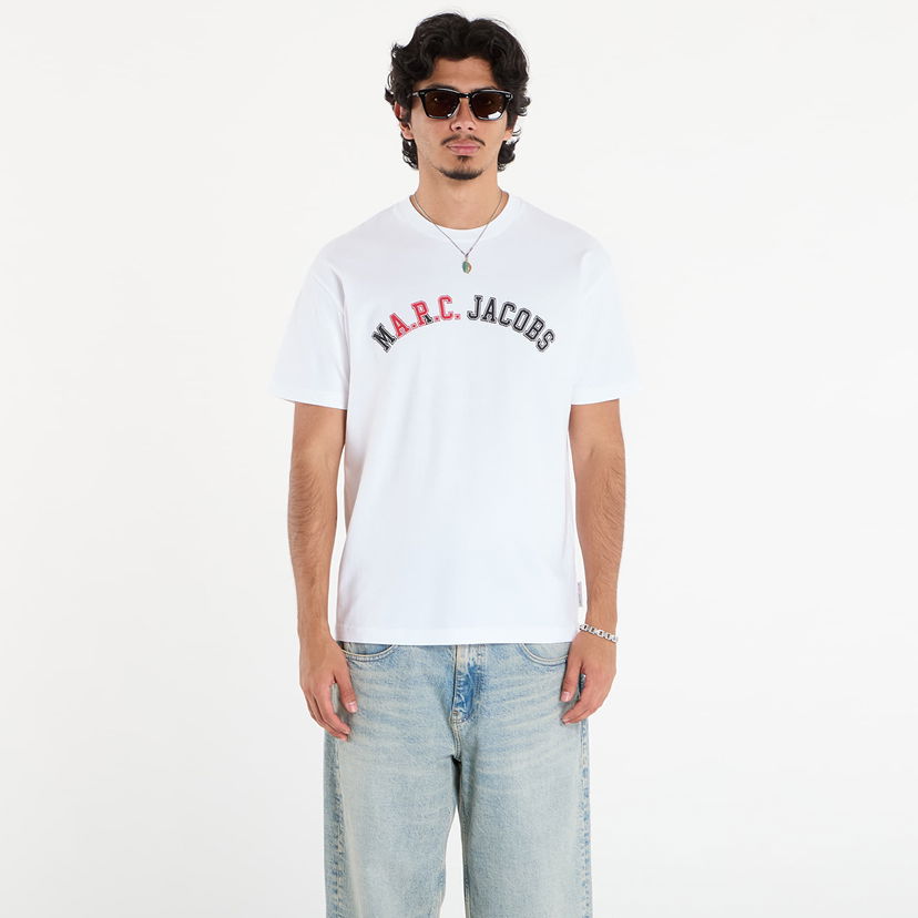 Тениска A.P.C. A.P.C. x Marc Jacobs Boxy Fit T-Shirt XXL Бяло | COHKS-H26554 AAB