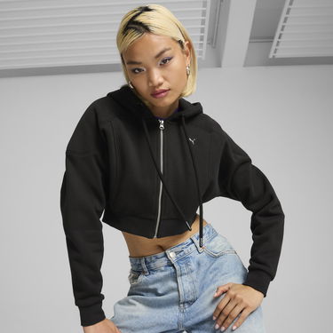 Суитчър Puma The Fast Race Cropped Hoodie Черно | 626650_01, 0
