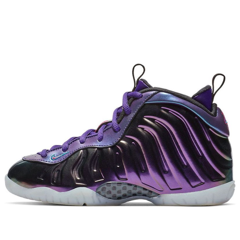 Кецове и обувки Nike Little Posite One 'Iridescent' Лилаво | 723946-602