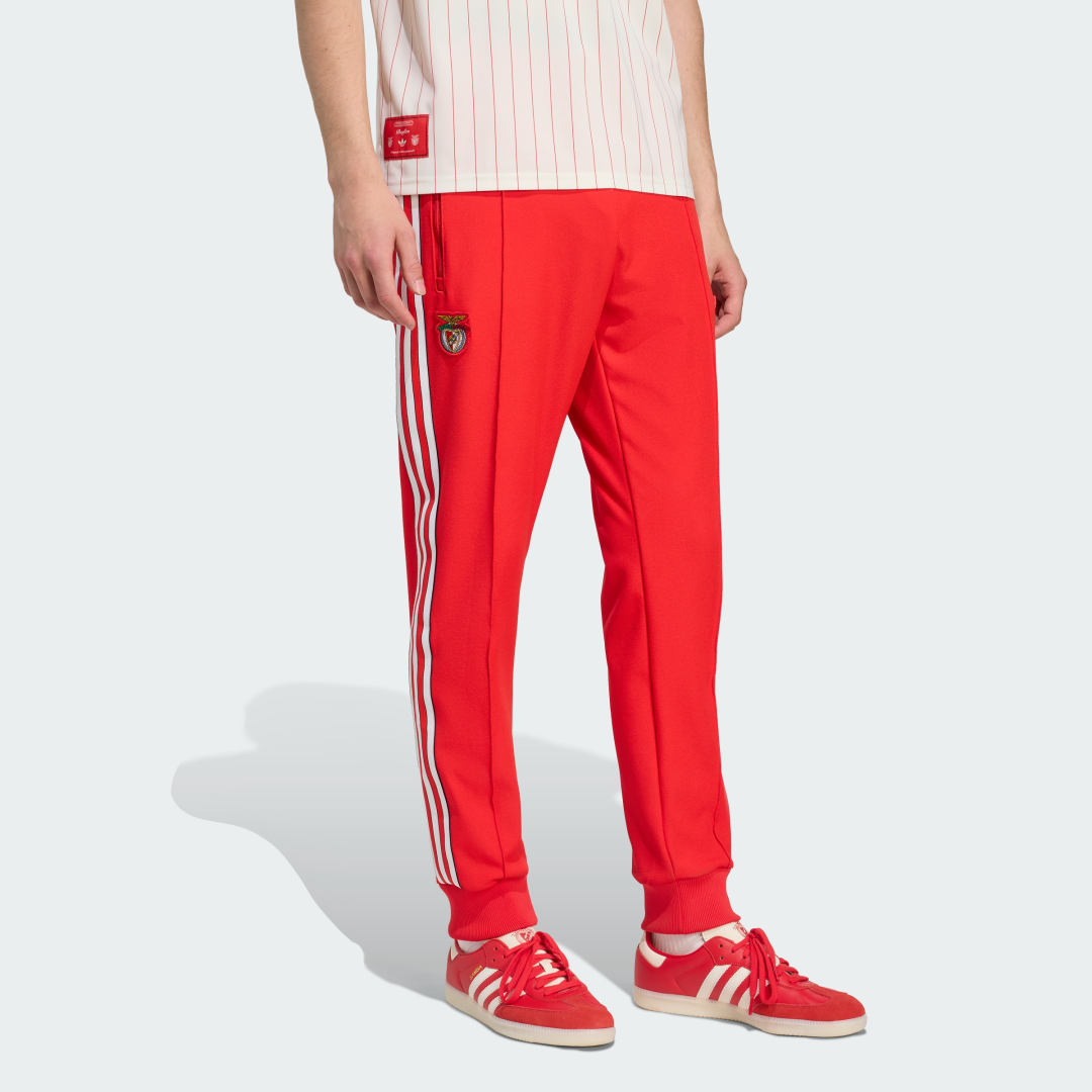Спортни панталони adidas Performance Benfica Terrace Icons Track Pants Червено | JL5551, 0