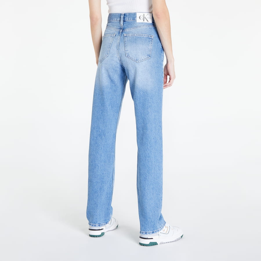 Дънки CALVIN KLEIN High Rise Straight Jeans Синьо | J20J219518 1AA, 1