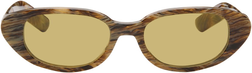 Слънчеви очила RETROSUPERFUTURE RETROSUPERFUTURE Vega Sunglasses Кафяво | 14W