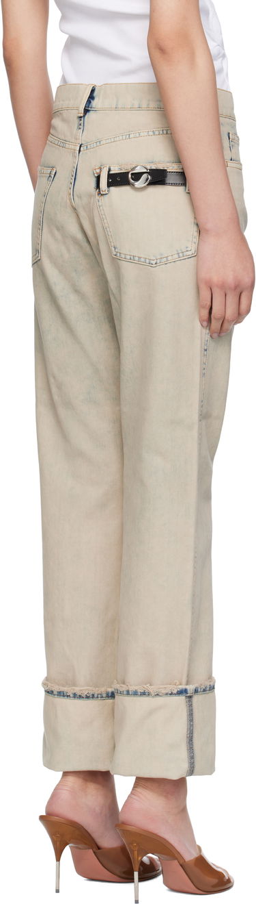 Дънки Coperni Coperni Boyfriend Jeans Бежово | COPP122F2035, 2