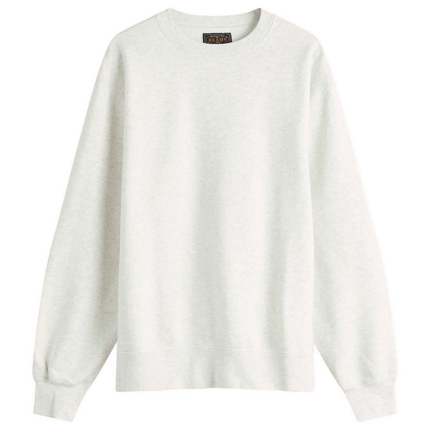 Суитчър BEAMS Beams Plus Crew Sweatshirt, Size Large Бяло | 3813-0191-103-12, 1