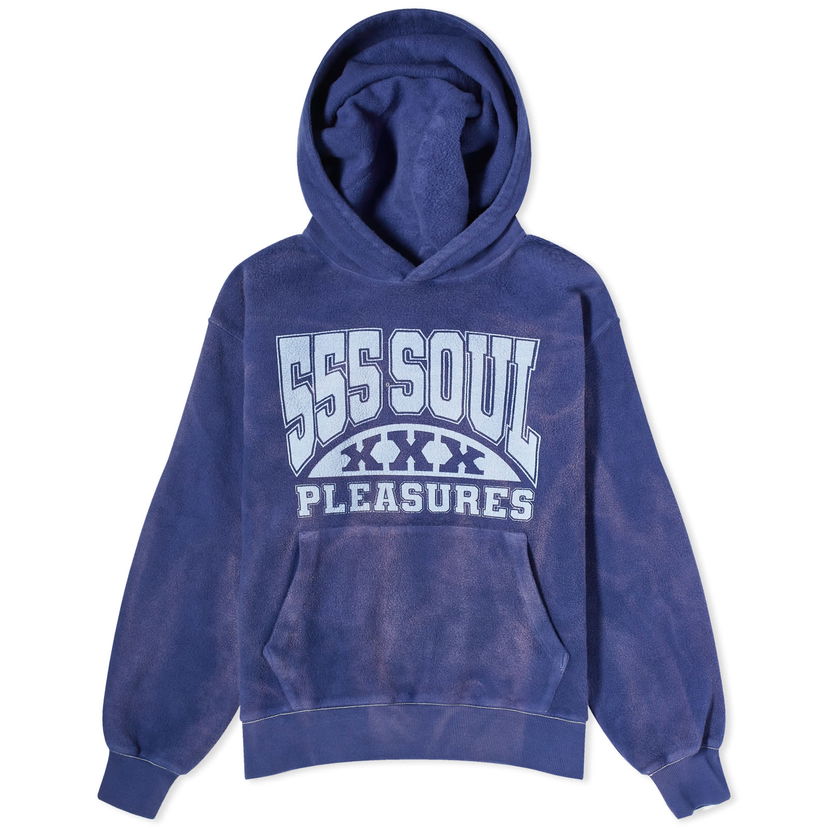 Суитчър Pleasures 555 x Inside Out Hoodie Тъмно синьо | P23555002-NAVY