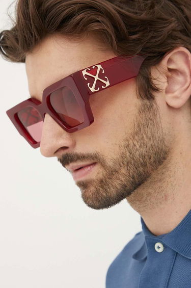Слънчеви очила Off-White Off-White Arrows Sunglasses Червено | OERI128.552828, 4