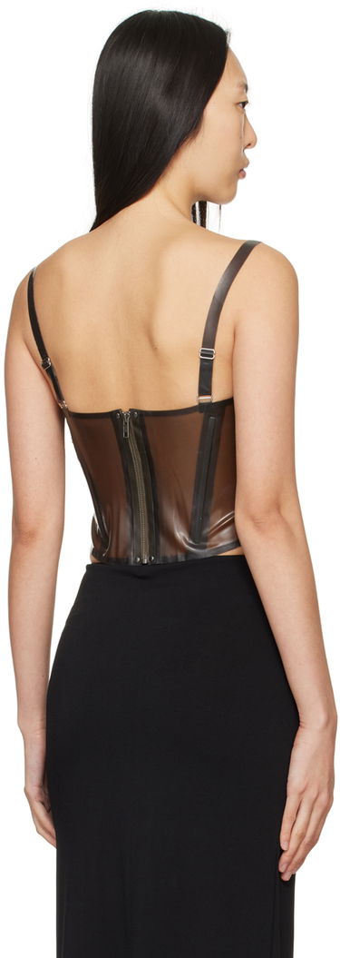 Сутиен Miaou Miaou Kiko Corset Top Кафяво | 7075LTXSMB, 2
