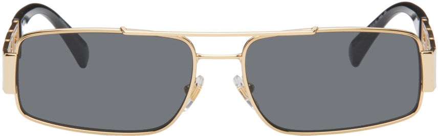 Слънчеви очила Versace Greca Sunglasses Бежово | 0VE2257 100287, 0