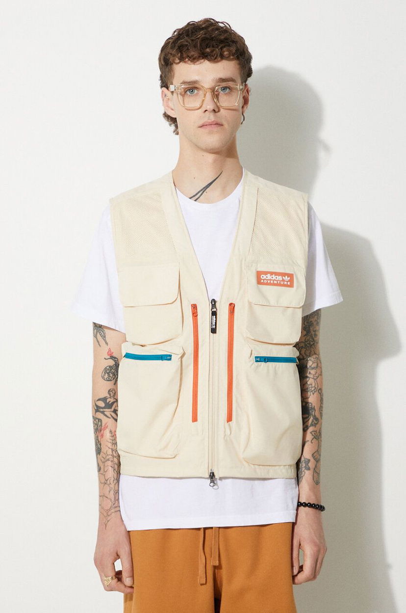 Жилетка adidas Originals ADV PRM Utility Vest Бежово | IC2341