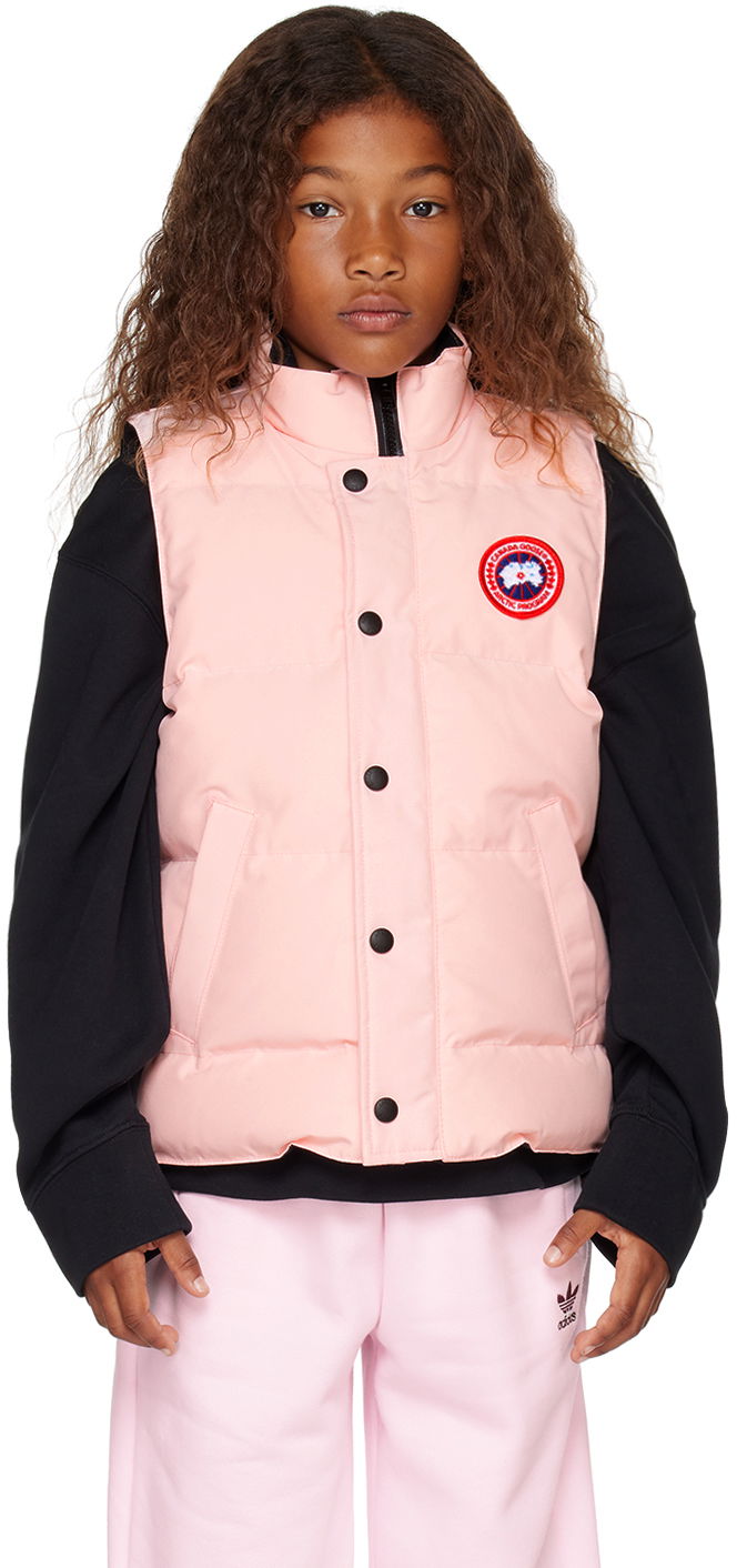 Жилетка Canada Goose Kids' Vanier Down Vest Розово | 4554Y