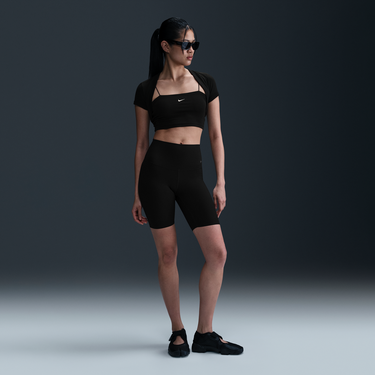 Комплект Nike Sportswear Chill Knit 2-in-1 Slim Ribbed Crop Top Черно | HJ1299-010, 4