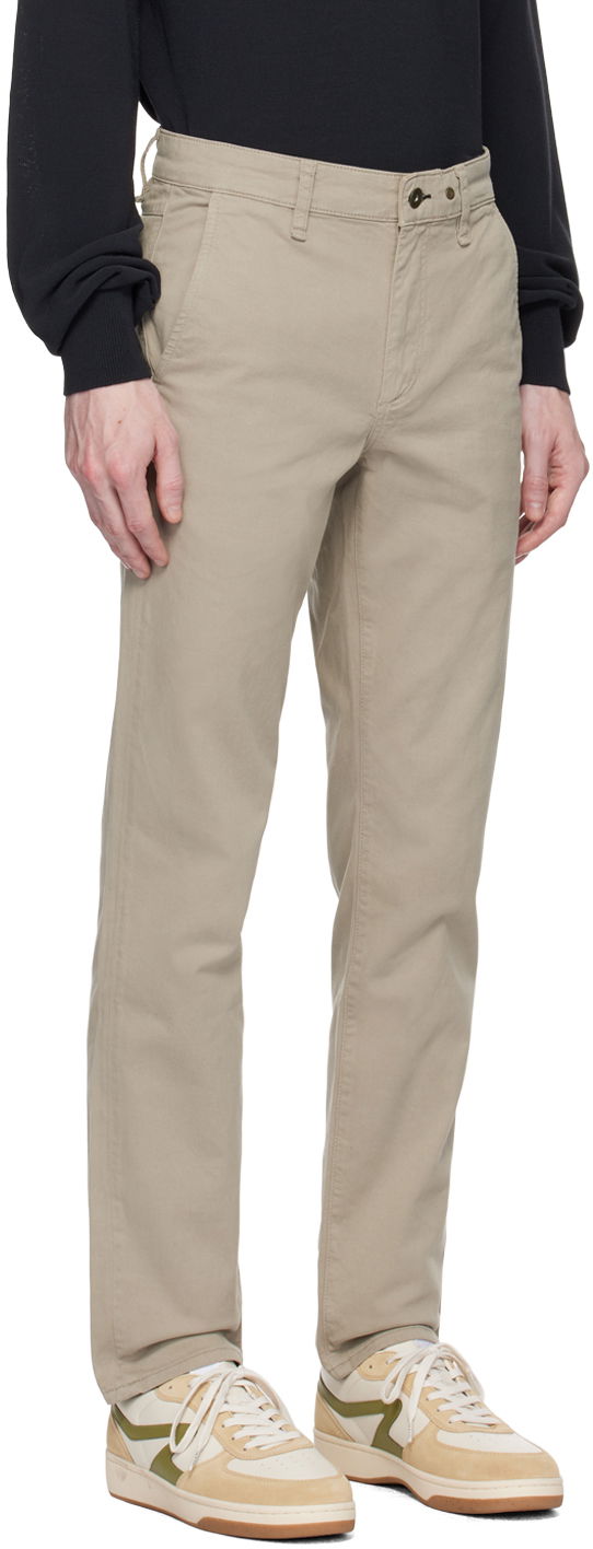Панталони rag & bone Rag & Bone Slim-Fit Trousers Бежово | MBW22S712336ML, 1