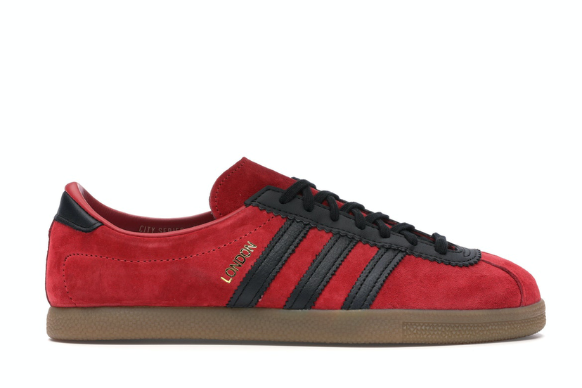 Облекло adidas Originals London size? City Series Червено | EE5723