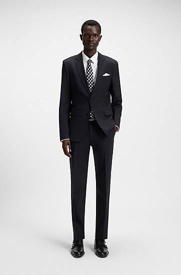 Риза BOSS Slim Fit Easy-Iron Cotton Poplin Shirt Бяло | 50545158, 1