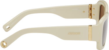 Слънчеви очила Jacquemus 'Les lunettes Croisière' Square Sunglasses Бежово | JAC60C2SUN, 1