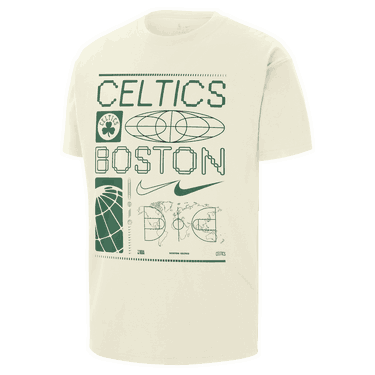 Тениска Nike NBA Max90 Boston Celtics T-Shirt Бежово | FQ6079-133, 2
