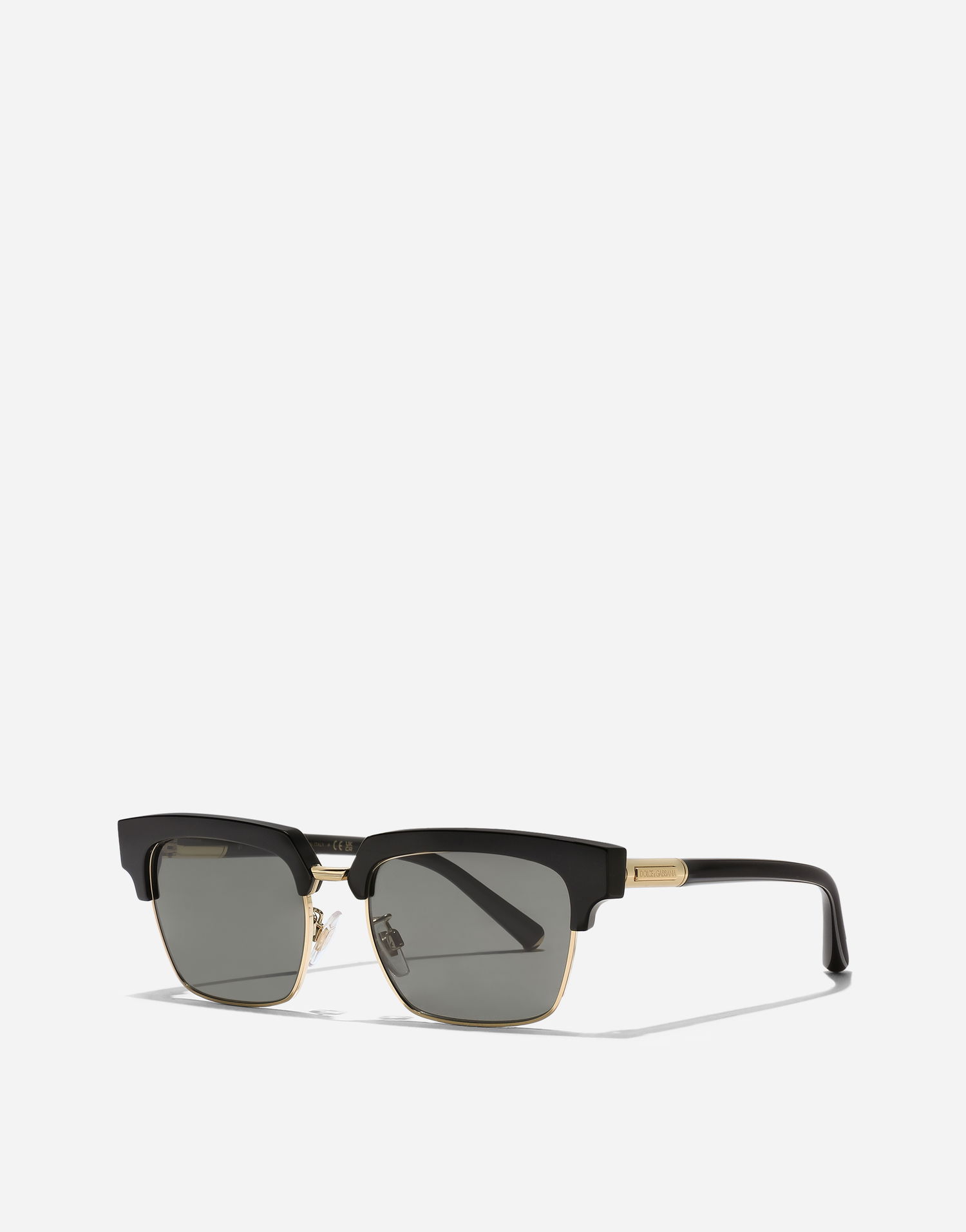 Слънчеви очила Dolce & Gabbana Private Wardrobe Acetate Browline Sunglasses Черно | VG4522VP1879V000, 1
