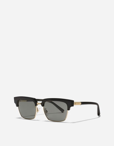 Слънчеви очила Dolce & Gabbana Private Wardrobe Acetate Browline Sunglasses Черно | VG4522VP1879V000, 1