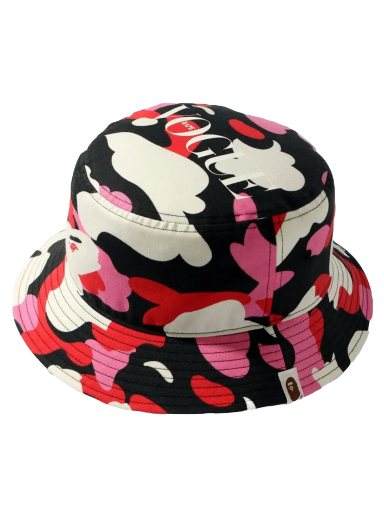 Шапка BAPE VOGUE x ABC Camo Bucket Hat Розово | 1H23-280-901