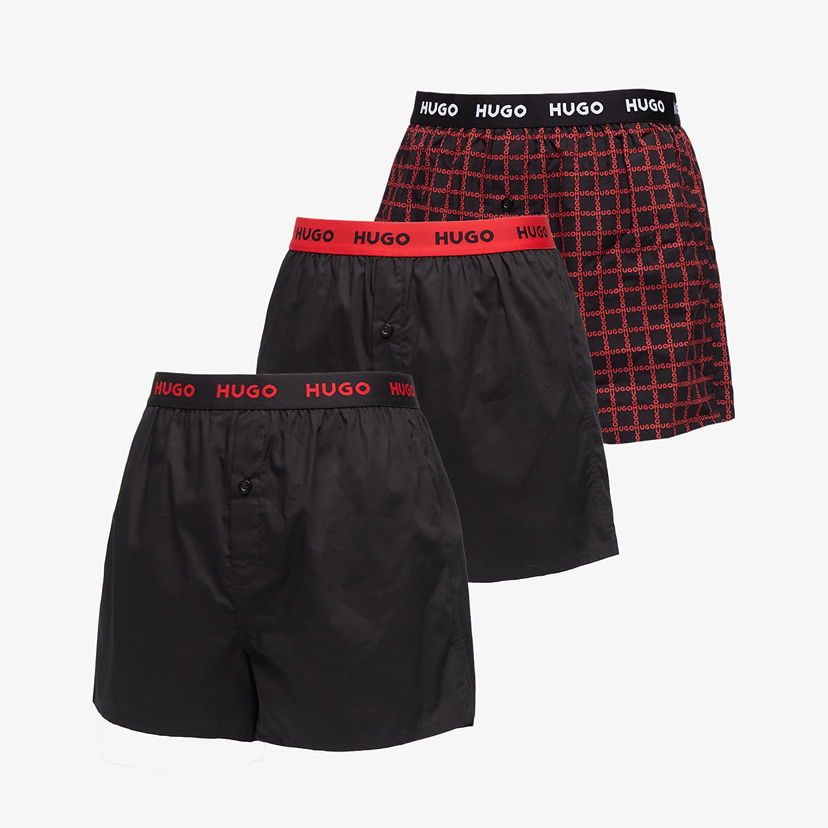 Боксерки BOSS Hugo Woven Boxer 3-Pack Multicolor Многоцветен | 50532565-962