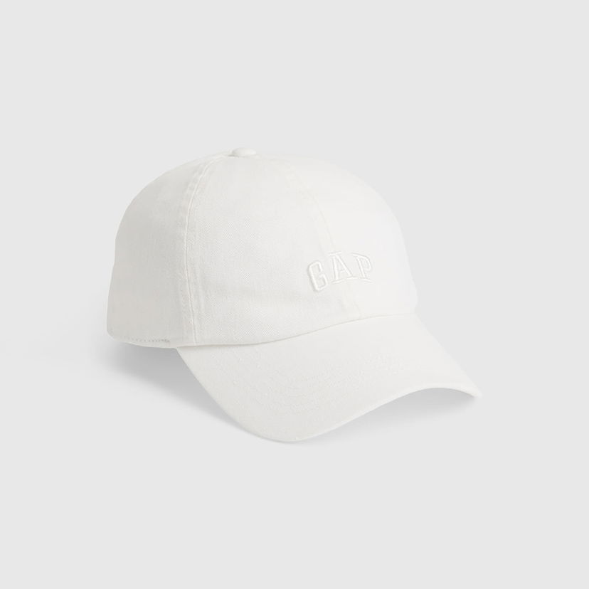 Шапка с козирка GAP Cap Logo Baseball Hat New Off White Бяло | 542693-01