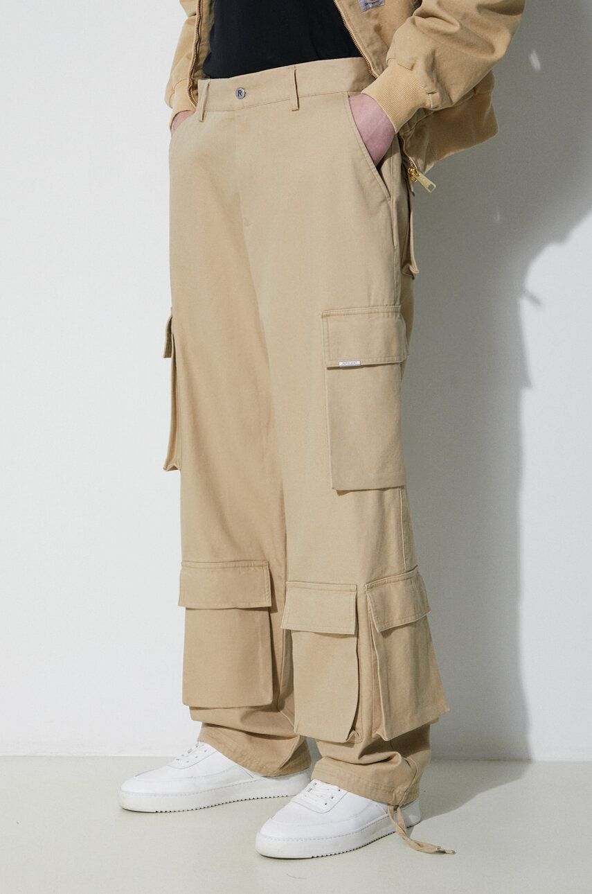 Карго панталони Represent Clo Cargo Pants Baggy Бежово | MLM521.494, 0