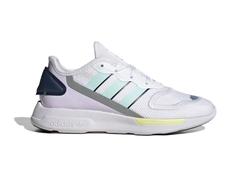 Кецове и обувки adidas Originals ZX 2K Florine White Ice Mint W Бяло | FW0090, 0