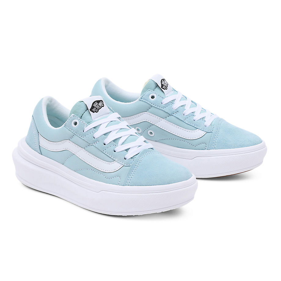 Кецове и обувки Vans Chaussures Old Skool Overt Cc (blue Sky) Men,women Bleu, Taille 34.5 Тюркоазено | VN0A7Q5ECQ0, 0