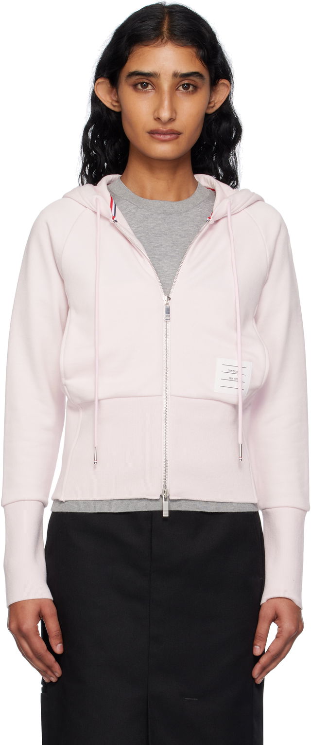 Thom Browne 4-Bar Zip Hoodie