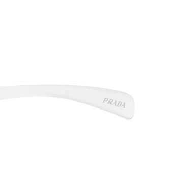 Слънчеви очила Prada Frosted Crystal Sunglasses With Clear Mirrored Lenses Бяло | 0PR-A23S-60-14V60H, 3
