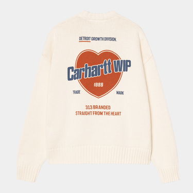 Пуловер Carhartt WIP Carhartt WIP Growth Sweater Бяло | I036732_4, 1