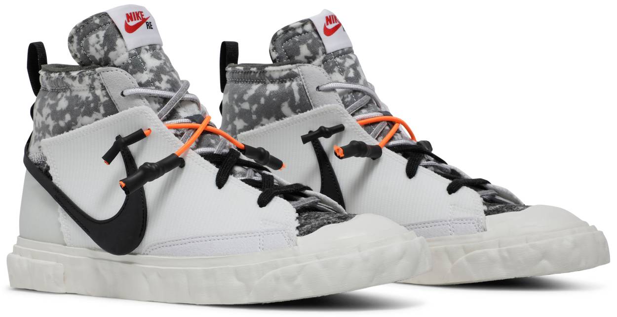 Кецове и обувки Nike READYMADE x Blazer Mid "White Camo" Бяло | CZ3589-100, 1