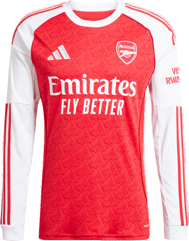 Фланелка adidas Originals Arsenal FC Home Jersey Long Sleeve 2025/26 Червено | ji9536, 0