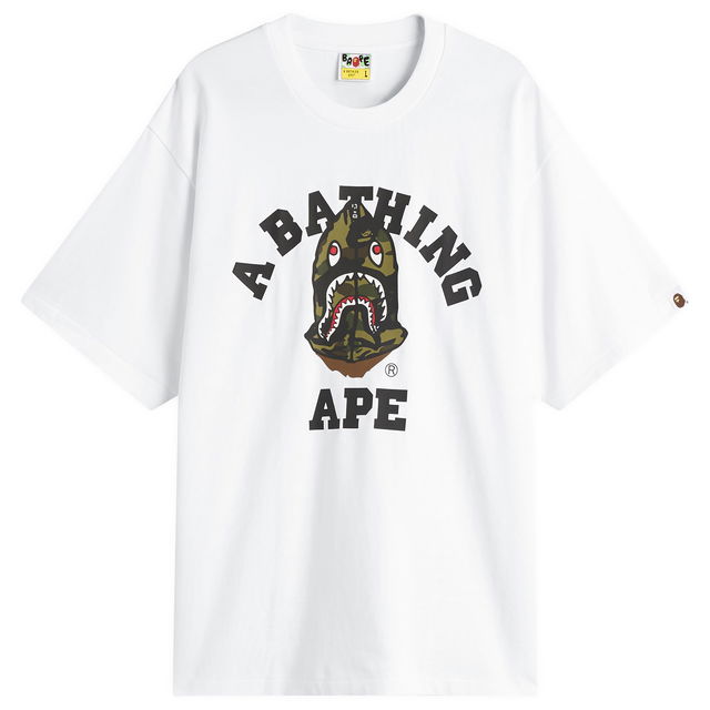 1st Camo Shark Seijin College T-Shirt
