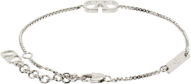 Гривна Valentino Metal Chain Bracelet with Logo Металик | 6Y2J0N40MET, 1