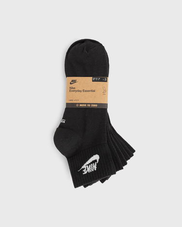 Бельо и чорапи Nike Everyday Essential Ankle Socks 3-Pack Черно | DX5074-010, 4