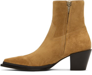 Грижа за обувките Jimmy Choo Jimmy Choo Cece Ankle Boots Кафяво | CECE AB 60 SVV, 2