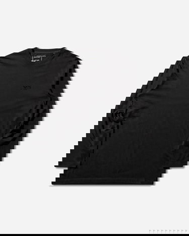 Тениска adidas Performance Y-3 Logo Long Sleeve T-Shirt Тъмно синьо | KQ9778, 1